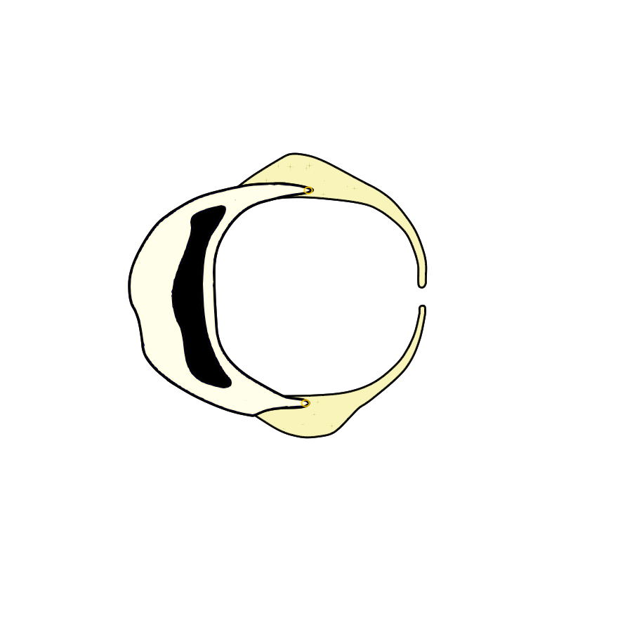 HætteTrøjeMatGulMønster - Kopi